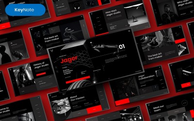 Jager – 商业主题演讲模板