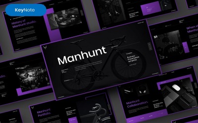 Manhunt – Шаблон Business Keynote