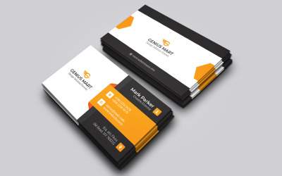Modèle de carte de visite d&amp;#39;entreprise 06