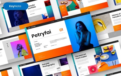 Petryfai – Шаблон Business Keynote