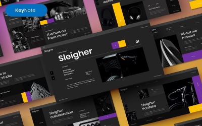 Sleigher – Business Keynote sablon