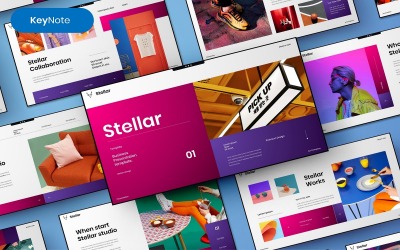 Stellar – 商业主题演讲模板
