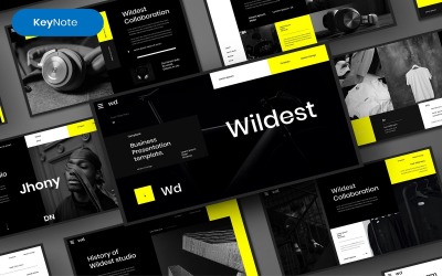 Wildest — szablon biznesowy Keynote