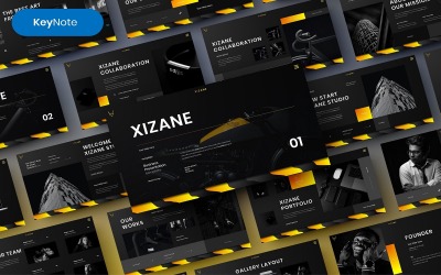 Xizane – Business Keynote sablon