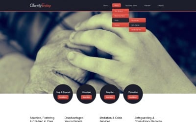 Free Child Charity Responsive Website Template