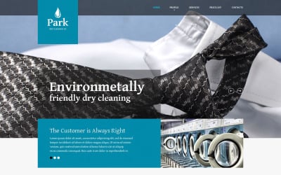 Gratis schonere responsieve websitesjabloon