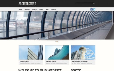 Plantilla de sitio web adaptable de empresa de desarrollo gratuita