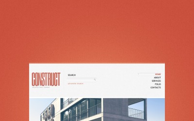 Darmowy szablon projektu strony internetowej firmy betonowej