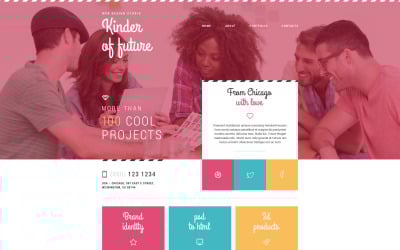 Design Studio Responsive Website Free Theme