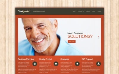 Free Consulting Company Website Responsive Template
