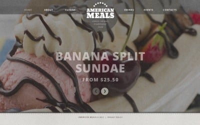 Free Cooking Website Theme