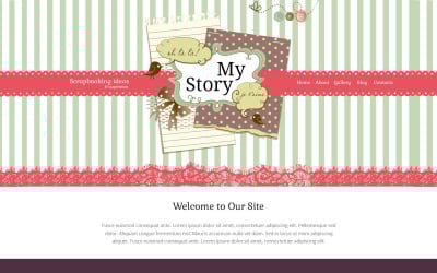 Free Crafts Website Theme