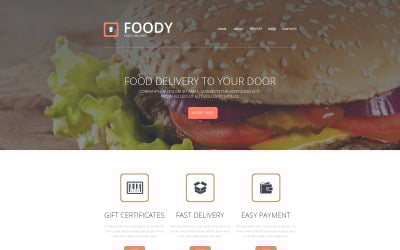 Free Delivery Services Responsive Website Template