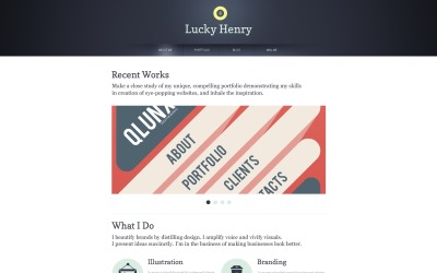 Free Designer Studio Website Template