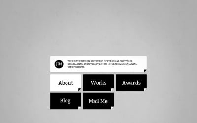 Modello di sito web reattivo gratuito per agenzia di design
