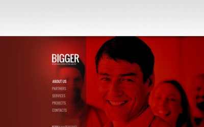 Plantilla de sitio web de empresa de consulta gratuita