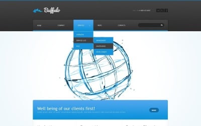 Tema del sito Web responsive di consulenza gratuita