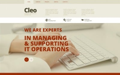 Ücretsiz Multimedya Web Sitesi Şablonu