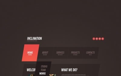 Free Design Firm Website Theme