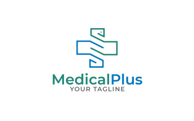 Logo Medical Plus - Logo Caduceus Health