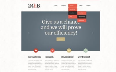Design de site responsivo para consultor financeiro gratuito