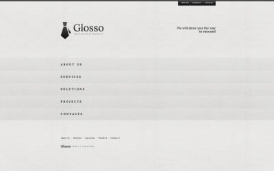 Diseño de sitio web de asesor financiero gratuito