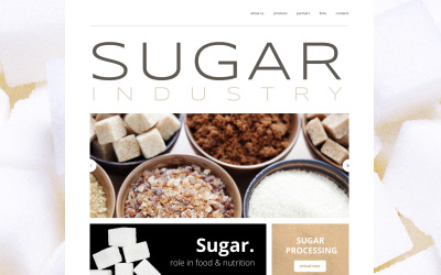 Gratis responsiv webbdesign för livsmedelsbutiker