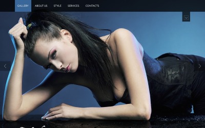 Plantilla de diseño de sitio web de moda gratis