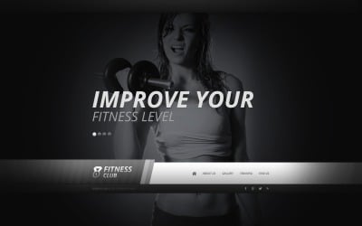 Progettazione gratuita di siti Web di fitness