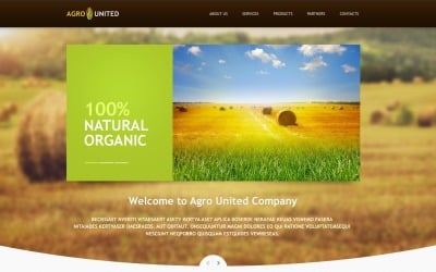 Thème de site Web responsive Farm gratuit