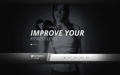 Ücretsiz Fitness Web Sitesi Tasarımı