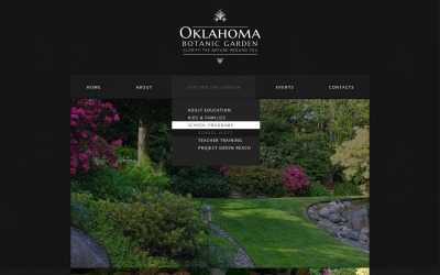 Бесплатная адаптивная тема для сайта Garden Design