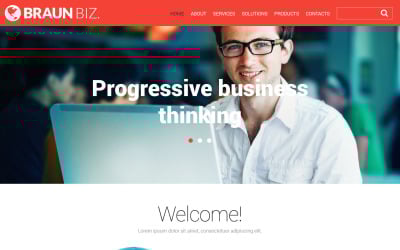 Free Growing Business Website Template