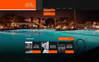 Free Hospitality Website Template