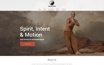 Free Karate Arts Responsive Website Theme