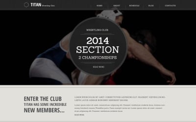 Free Martial Arts Responsive Website Template