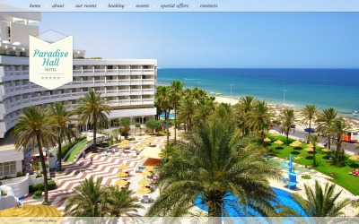 Maliyetsiz Oteller Web Sitesi Şablonu