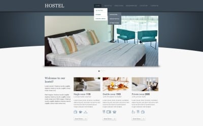 免费旅馆网站模板