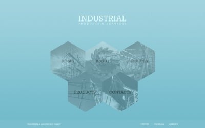 Tema industrial gratuito para sitios web
