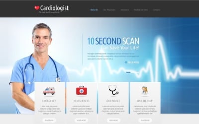 Free Clinic Website Responsive Template