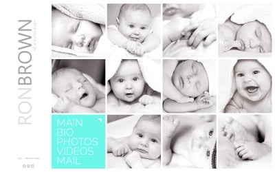 Free Newborn Website Template