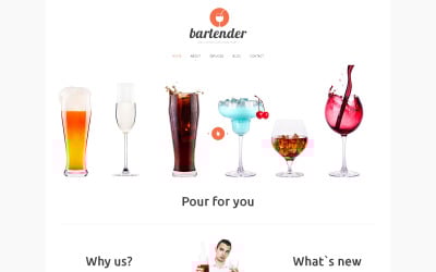 Free Night Club Responsive Website Design