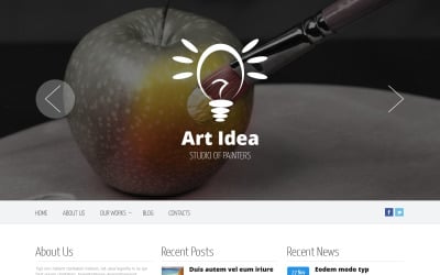 Free Stock Photo Responsive Website Template