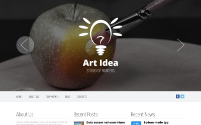 免费素材图片响应式网站模板