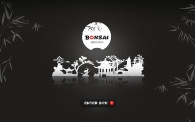 Progettazione di siti Web di sushi bar gratuiti