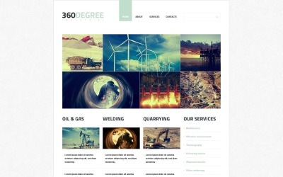 Gratis lasresponsieve websitesjabloon