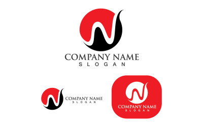 W logo i symbol wektor logo firmy V8