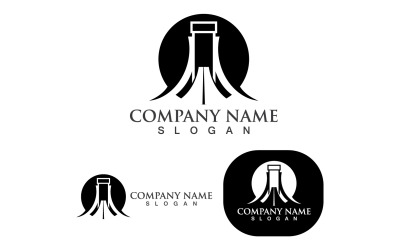 Bridge Logo Mall Vector Design V9