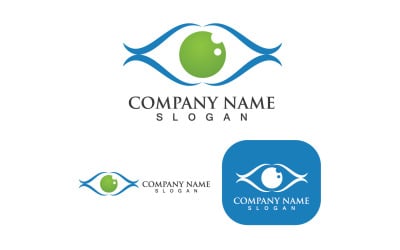 Eye Care Logo Template Vector V2