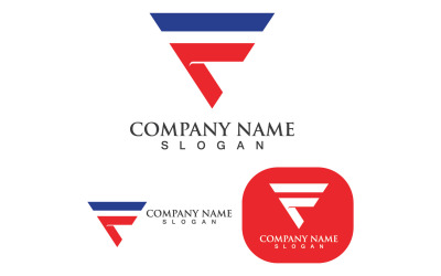 F Logosu Ve Sembolü İş Harfi V4